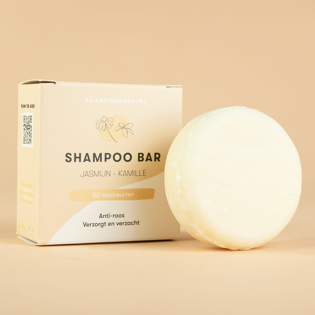 Bounce det sidste pendul Shampoo Bar Jasmijn - Kamille | Voor normaal tot droog haar