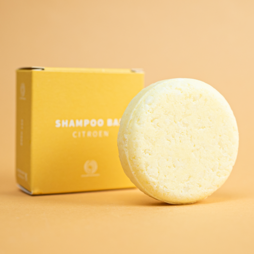 Shampoo Bar Citroen plasticvrij tegen vet haar