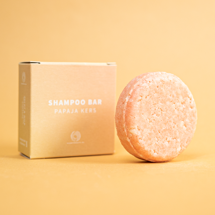 Shampoo Bar papaja-kers mild & verzorgend