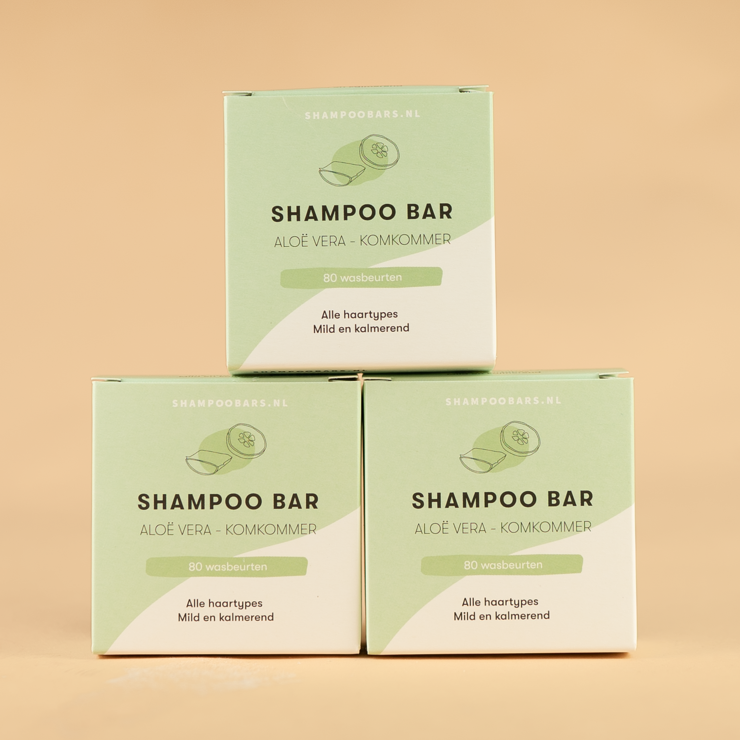 3x Shampoo Bar Aloë Vera bundel